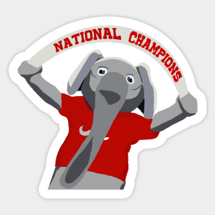 2021 National Champs Sticker